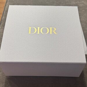 Dior Box in white with Gold Logo